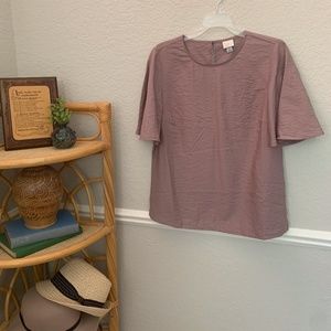 Flutter Short Sleeve Top